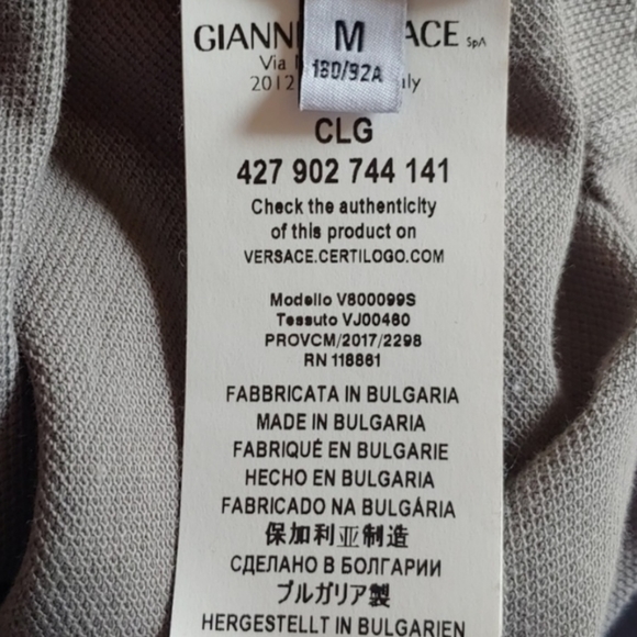 VERSACE Medusa-Face Polo Shirt - Picture 3 of 4